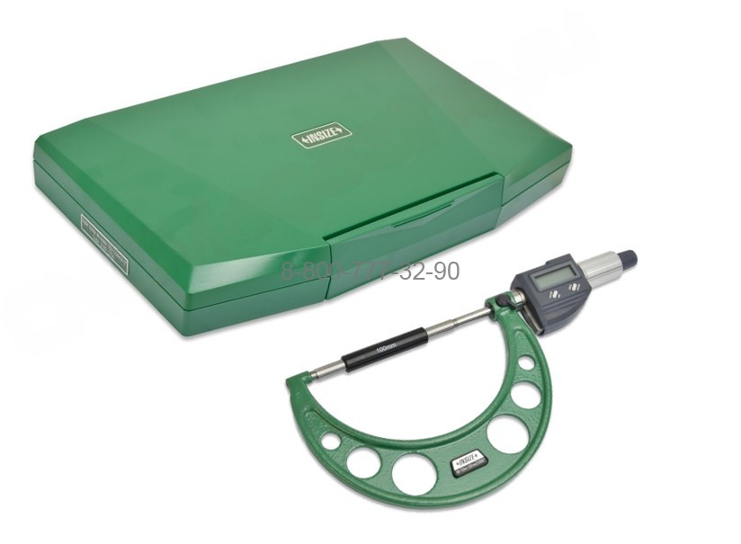 3109-125A Микрометр цифровой МКЦ 100-125 мм, 0.001 мм 3109-125A Микрометр цифровой МКЦ 100-125 мм, 0.001 мм