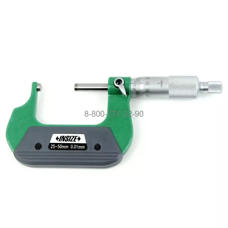 3260-50A Микрометр трубный МТ со сферической пяткой, 25-50 мм, 0.01 мм 3260-50A Микрометр трубный МТ со сферической пяткой, 25-50 мм, 0.01 мм