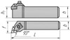 Державка токарная MTJNR-2525-M16 (К01.4931.000-08) "ОИЗ"