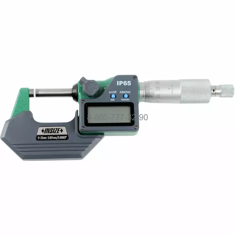 3101-25A Микрометр цифровой 0-25 мм, 0.001 мм, IP65 3101-25A Микрометр цифровой 0-25 мм, 0.001 мм, IP65