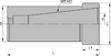 D32-MT2 Втулка переходная с Цилиндрического на Конус Морзе