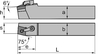 MCBNL2525M12 Державка токарная "DESKAR"