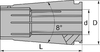 SK20-10 Цанга (0,008) высокоточная, высокоскоростная