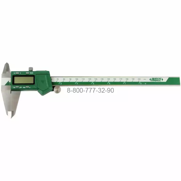 1103-200 Штангенциркуль цифровой ШЦЦ 0-200 мм, 0.01 мм, губки 50 мм 1103-200 Штангенциркуль цифровой ШЦЦ 0-200 мм, 0.01 мм, губки 50 мм