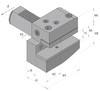 B2-40x25x44 держатель инструмента VDI радиальный левый