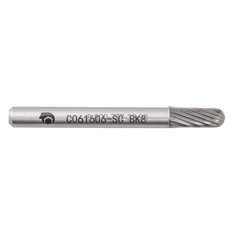 Борфреза твердосплавная C061606-SC (спиральная насечка, 6х16х6х61, SDW Tools) Борфреза твердосплавная C061606-SC (спиральная насечка, 6х16х6х61, SDW Tools)