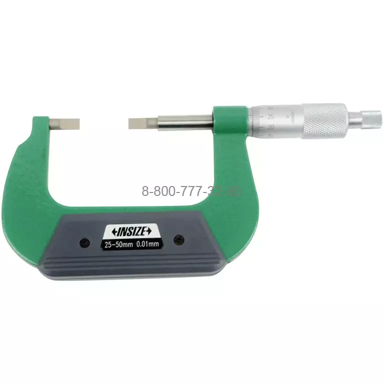 3232-50A Микрометр лезвийный МКЛ 25-50 мм, 0.01 мм 3232-50A Микрометр лезвийный МКЛ 25-50 мм, 0.01 мм