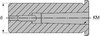 Втулка переходная BL-1-40 цилиндр-конус Морзе MT1 Multifix