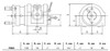 УДГ-160 универсальная делительная головка без дифференциального деления (FB80)