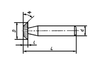 Фреза для пазов ласточкин хвост 16,0х60х6,3х12х60° (ц/х, Р6АМ5, обратный конус, Cnic)