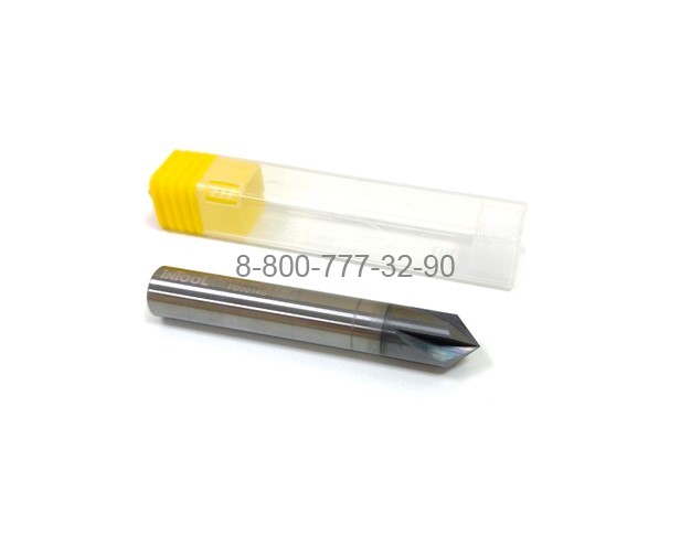 Фреза фасочная d10х75 z=4 AlCrSiN 48HRC 90° Фреза фасочная d10х75 z=4 AlCrSiN 48HRC 90°