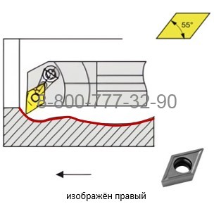 S25S-MDUNR15 державка токарная "PANDA CNC" S25S-MDUNR15 державка токарная "PANDA CNC"