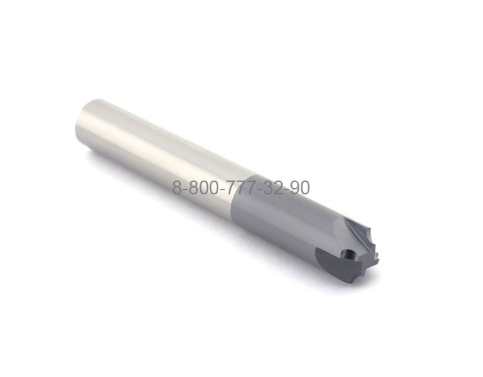 Фреза фасочная d10х72 z=4 TiAlN (AlTiN) 55HRC R=2 Фреза фасочная d10х72 z=4 TiAlN (AlTiN) 55HRC R=2