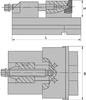 Подвижный блок модульных тисков ZQ84150-01