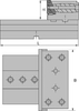 Неподвижный блок модульных тисков ZQ84125-02